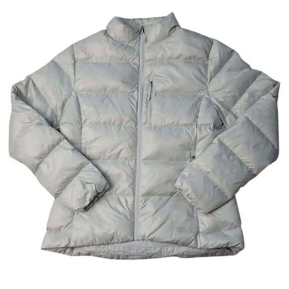 Eddie Bauer Women's Lightweight Packable Puffer Jacket - Silver Shine - Picture 1 of 3